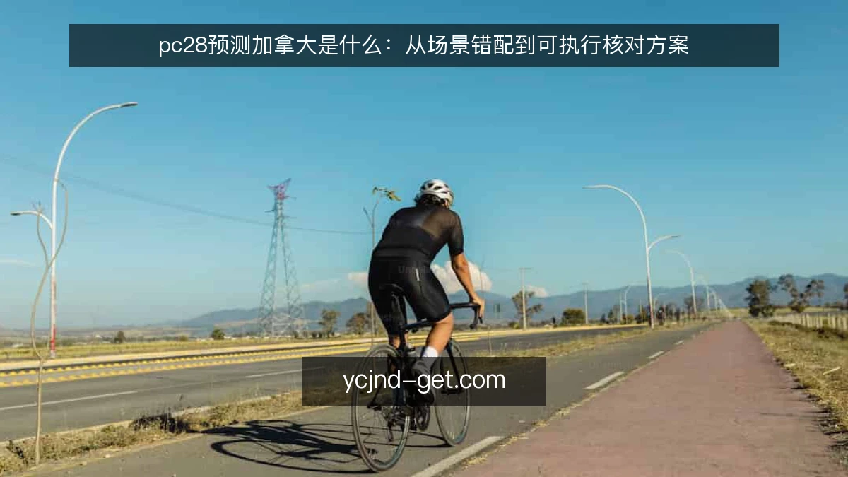 pc28预测加拿大是什么:从场景错配到可执行核对方案